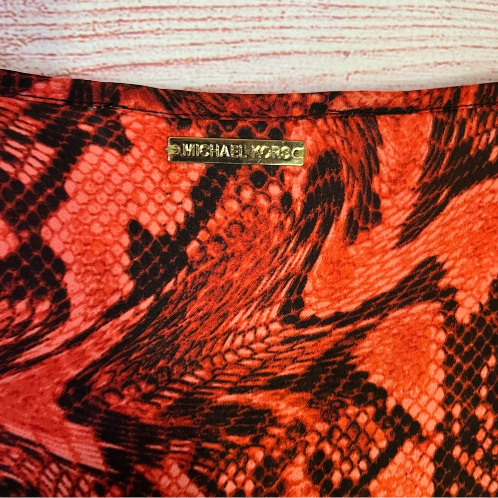 Michael Michael Kors Top Blouse Size Large - Picture 5 of 6
